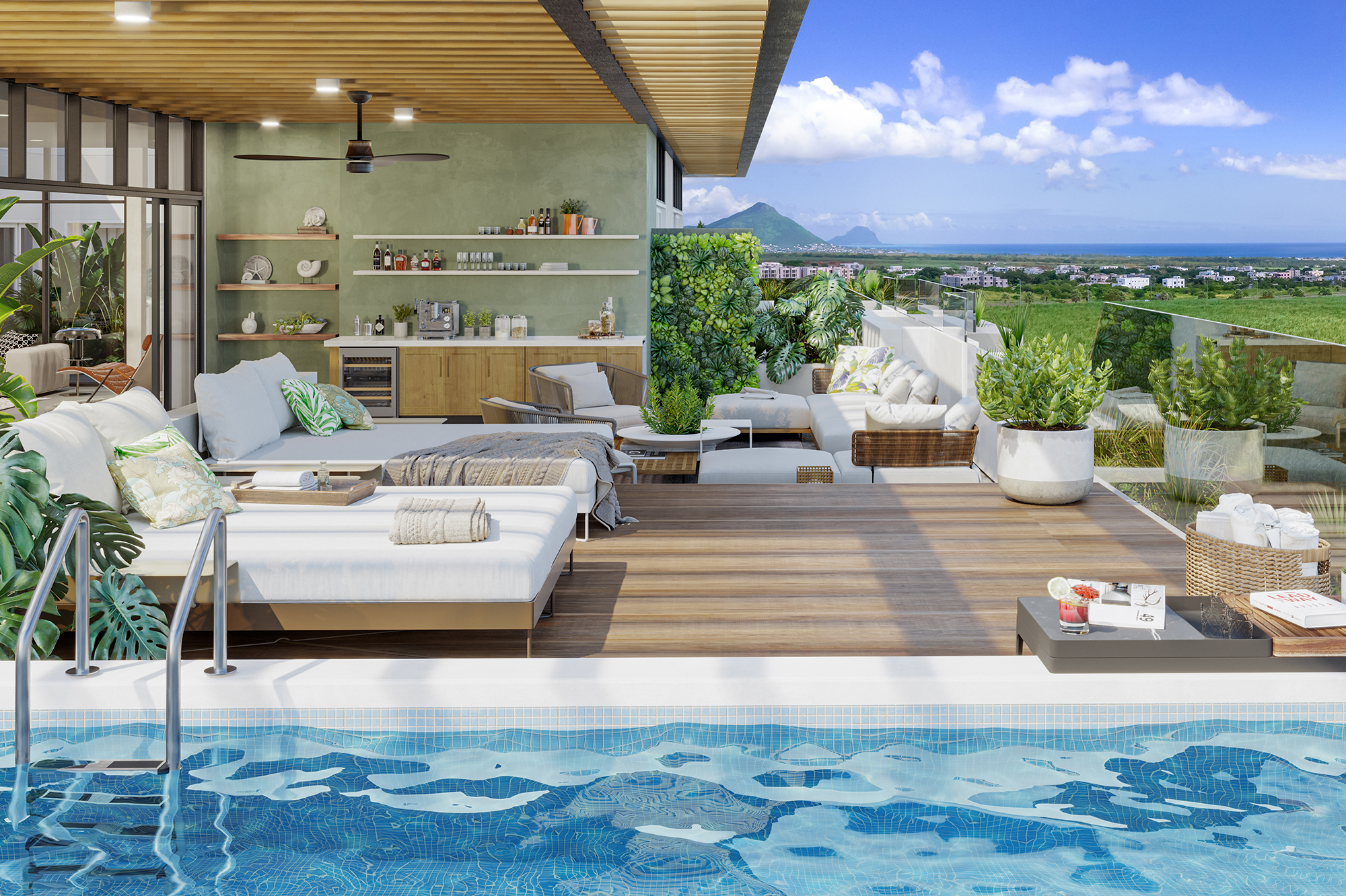 Find and buy luxury property in the West of Mauritius